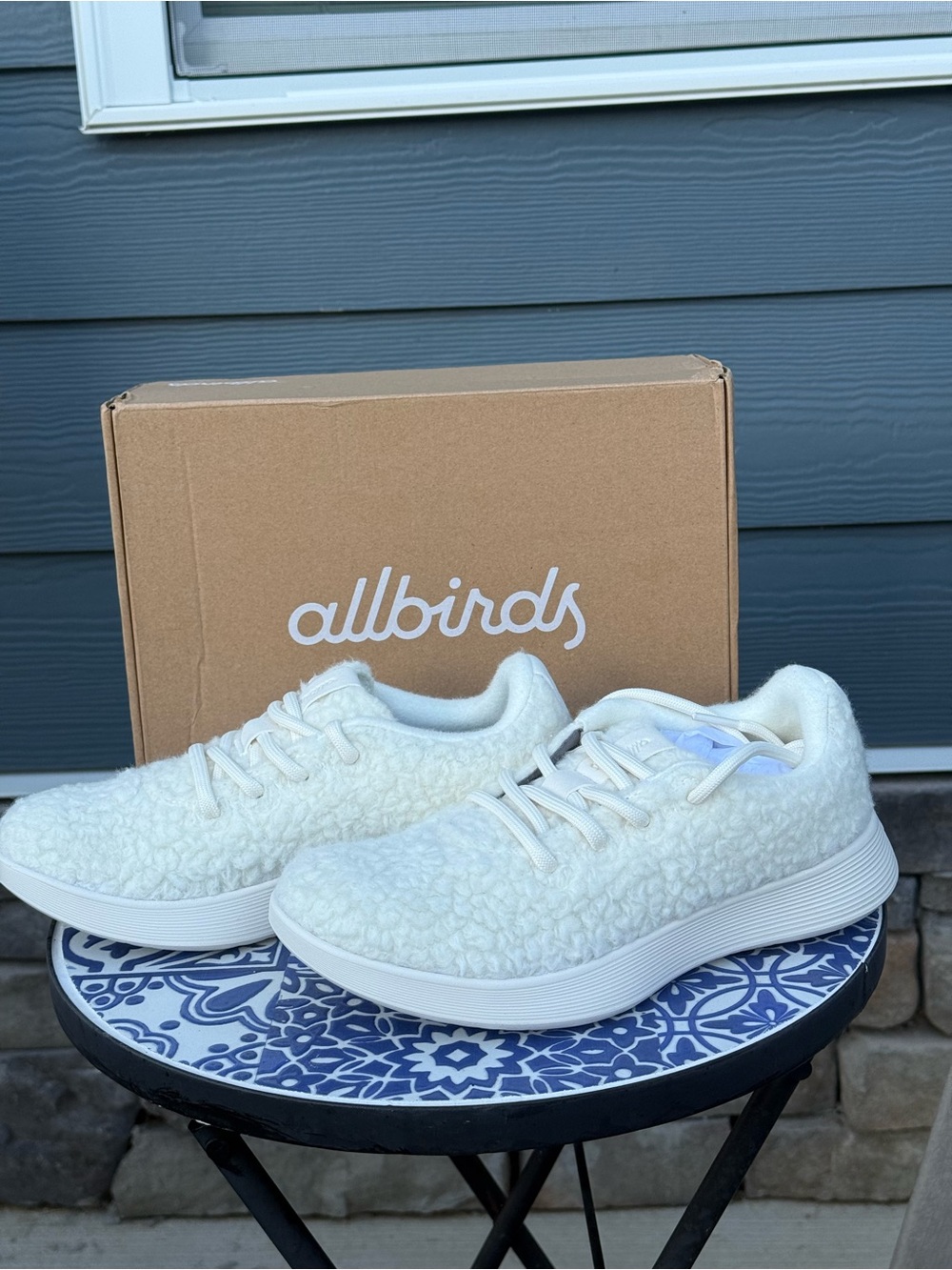 New! Allbirds Women’s White Wool Runners - Comfortable Everyday Sneaker W 6.5
